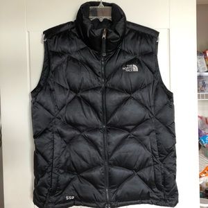 North Face 550 Down Vest - Black